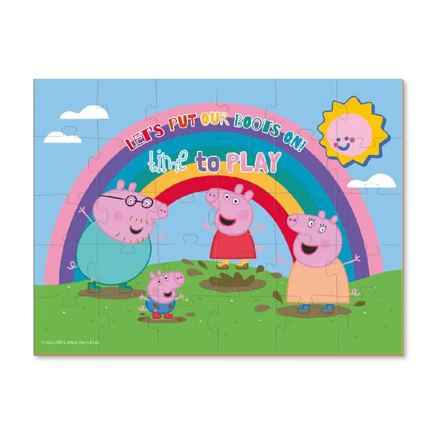Puzzle Dodo Peppa Pig Timpul de joaca, 30 el. foto