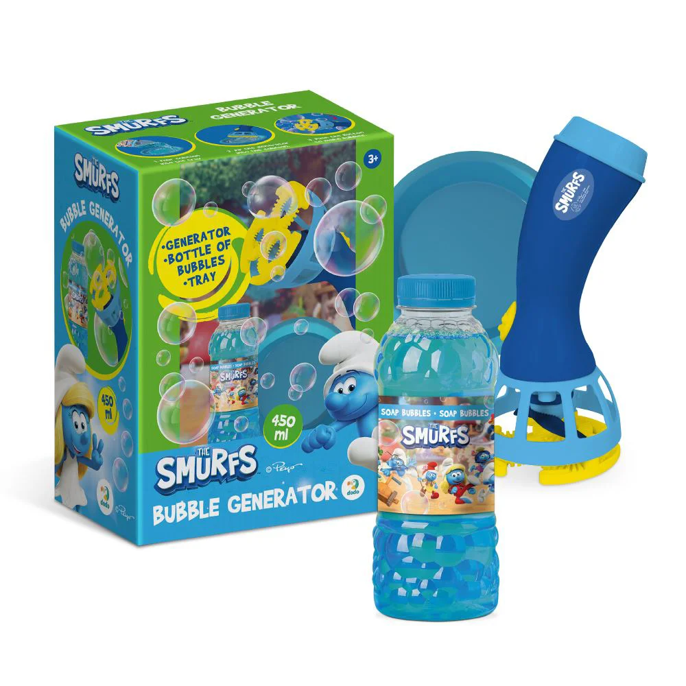 Suflanta cu bule Dodo Smurfs, 450 ml foto