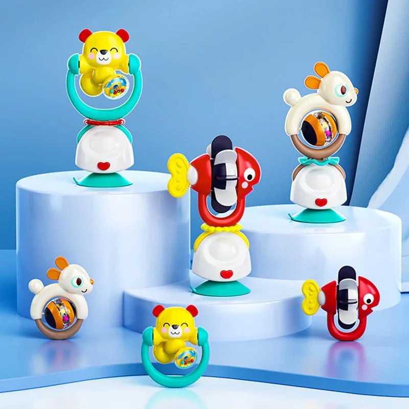 Игрушка 2-в-1 с присоской Hola Toys Рыбка foto
