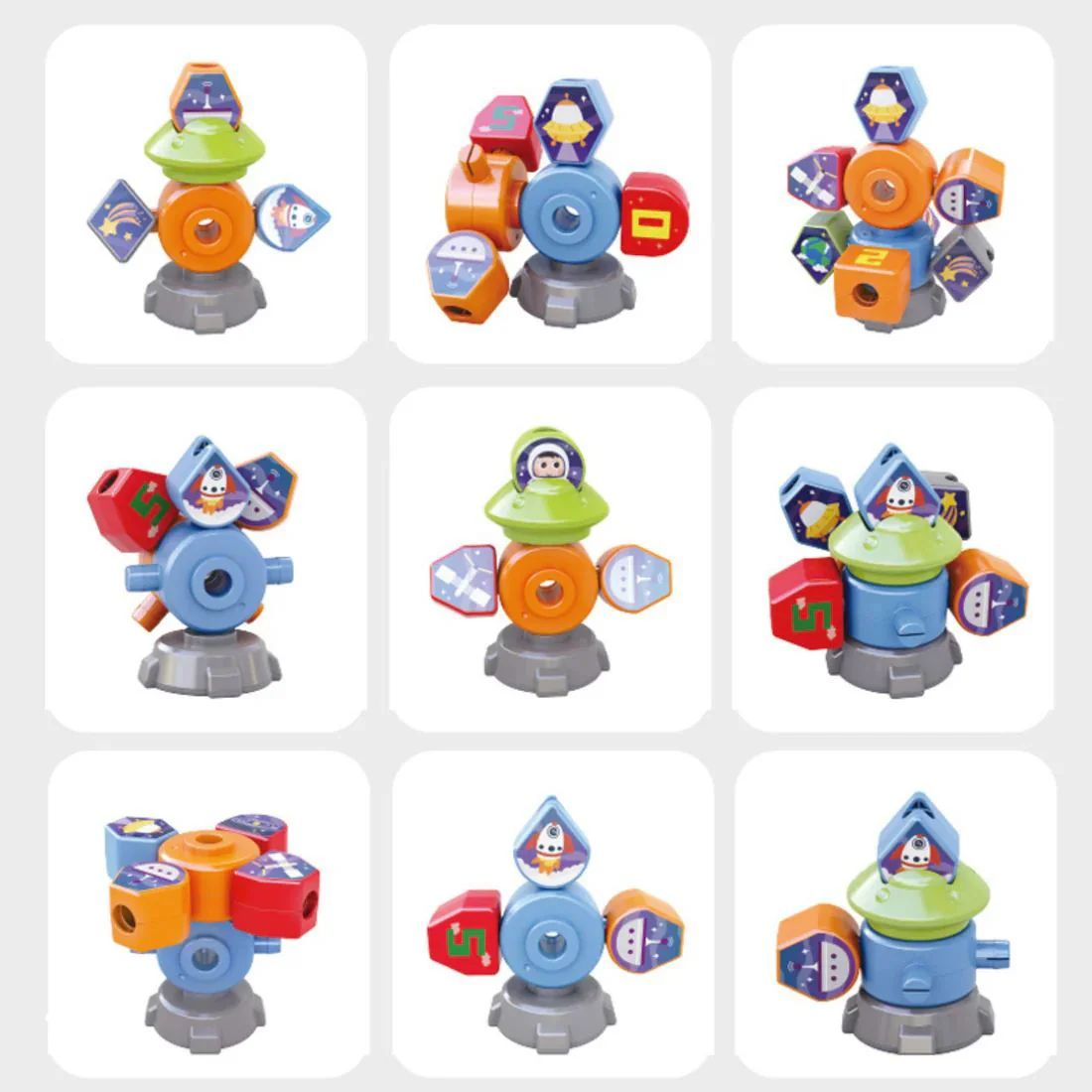 Jucarie-sorter Hola Toys Nava Spatiala foto