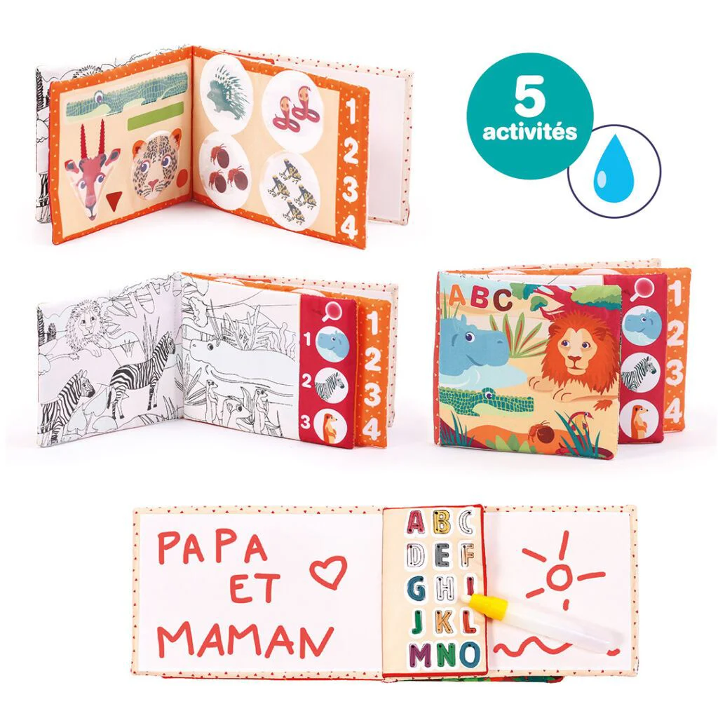 Carte educativa cu 5 activitati Ludi (10+ luni) foto