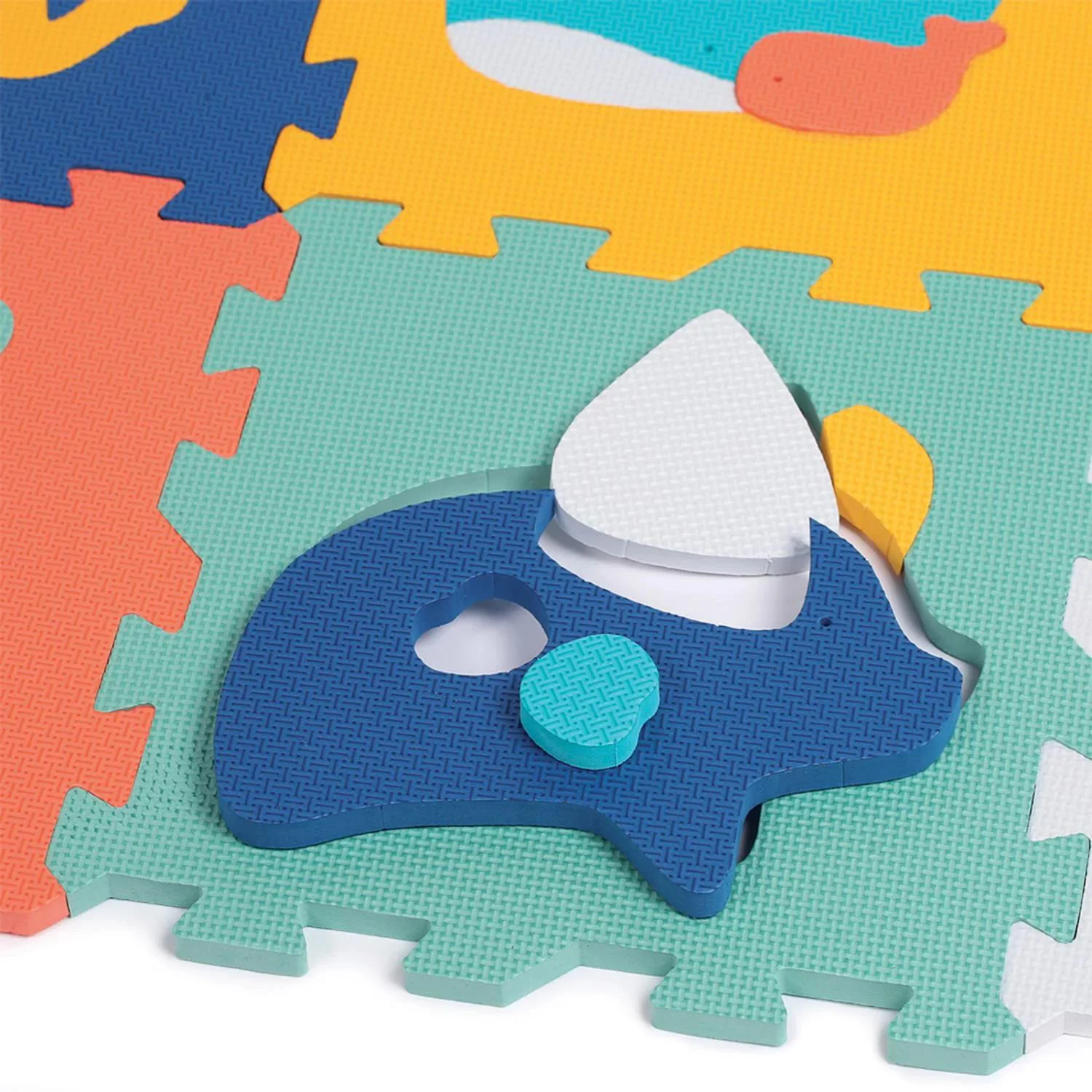 Covoras puzzle din spuma Ludi Animale, 6 buc. foto