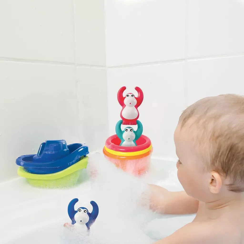 Набор игрушек для ванны Ludi Mini Monkeys foto