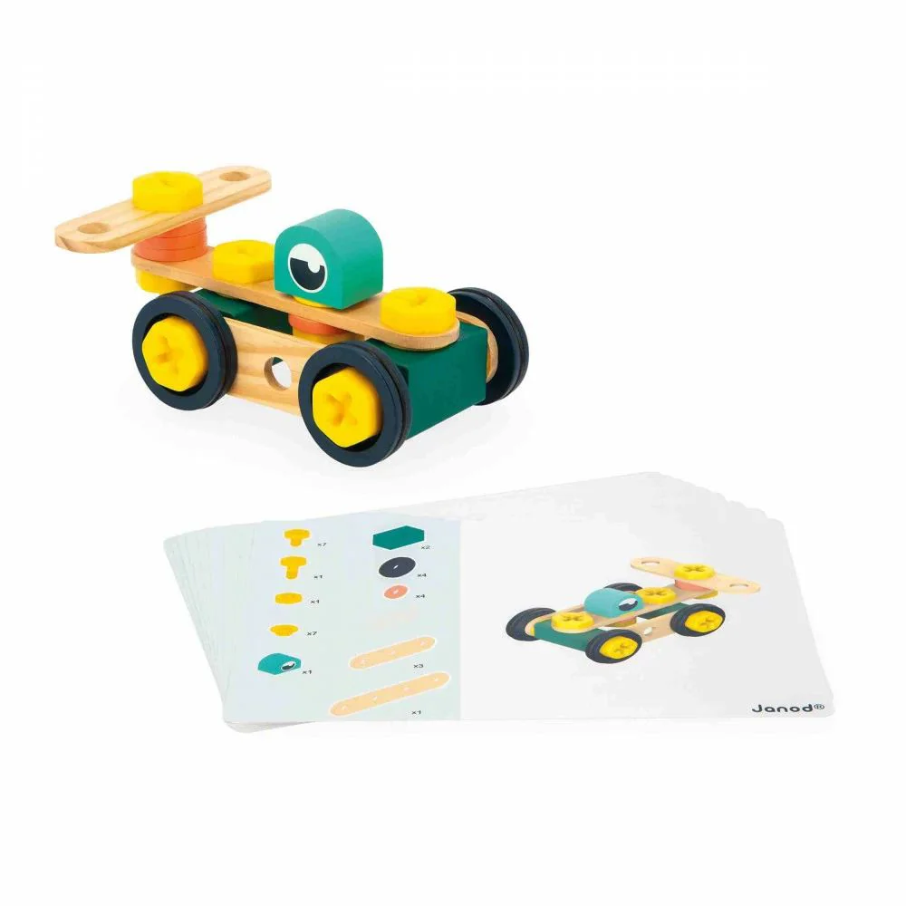 Строительный набор Janod Brico Kids, 100 шт. foto
