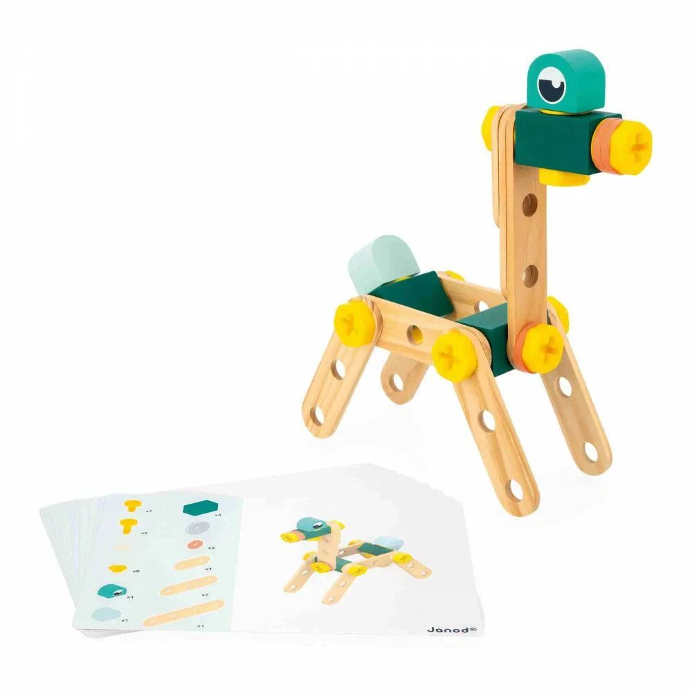 Строительный набор Janod Brico Kids, 100 шт. foto
