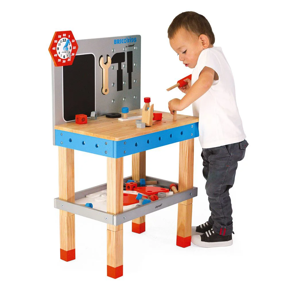 Masa de activitati de constructie cu magneti Janod Brico'Kids foto
