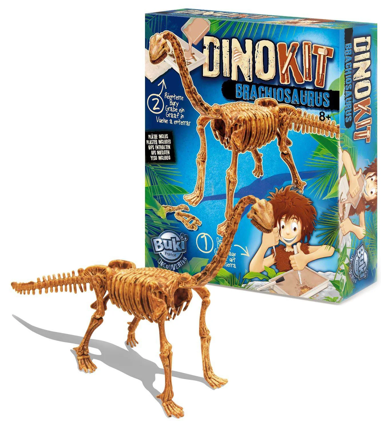 Set de joaca kit arheologic Buki Dinozaur foto