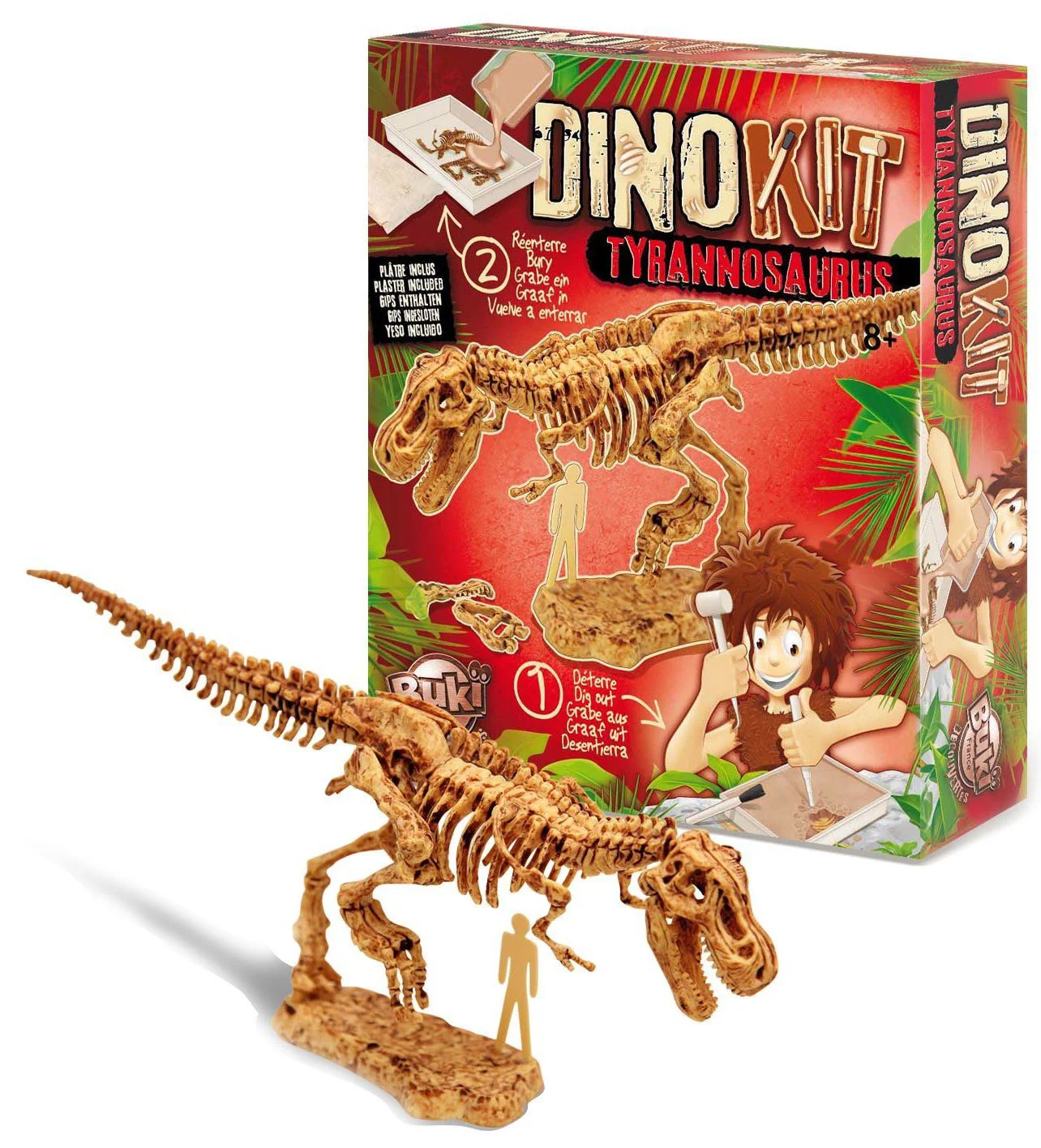 Set de joaca kit arheologic Buki Dinozaur foto