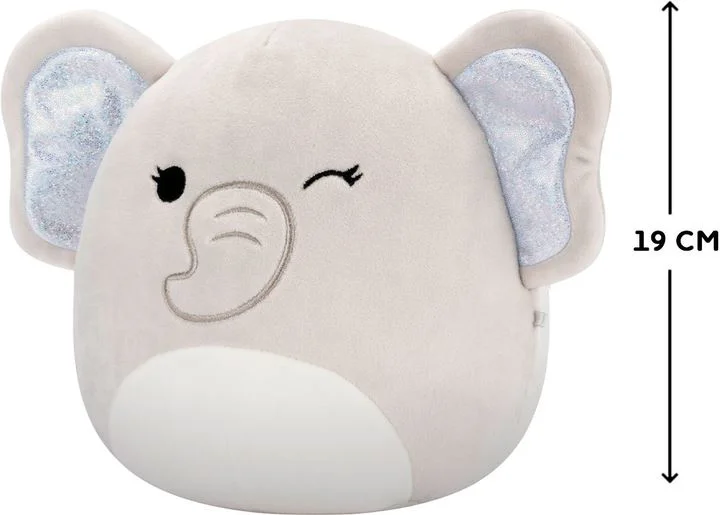 Jucarie de plus Squishmallows Elefantul Cherish, 19 cm foto