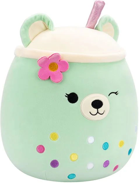 Jucarie de plus Squishmallows Ursuletul Mae, 30 cm foto
