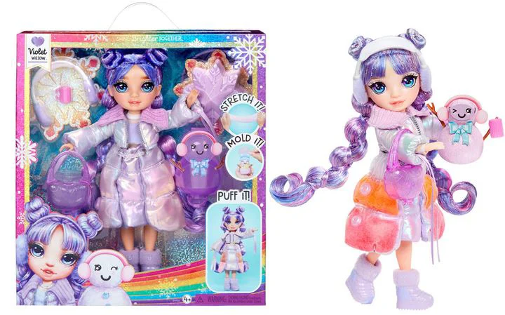 Papusa Violet Willow Rainbow High, seria Winter Wonderland foto