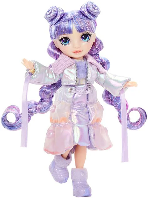 Papusa Violet Willow Rainbow High, seria Winter Wonderland foto