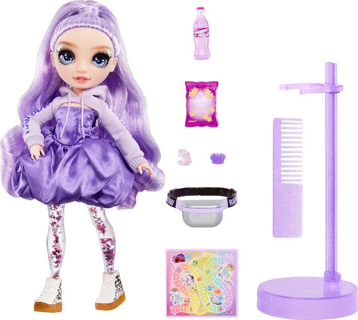 Papusa Viola Rainbow High, seria Sparkle & Shine foto
