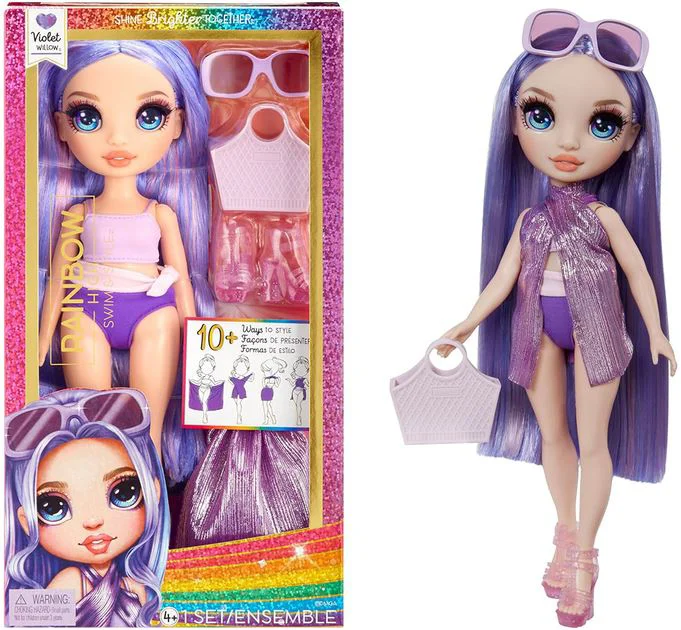 Кукла Violet Willow Rainbow High, серия Swim & Style foto