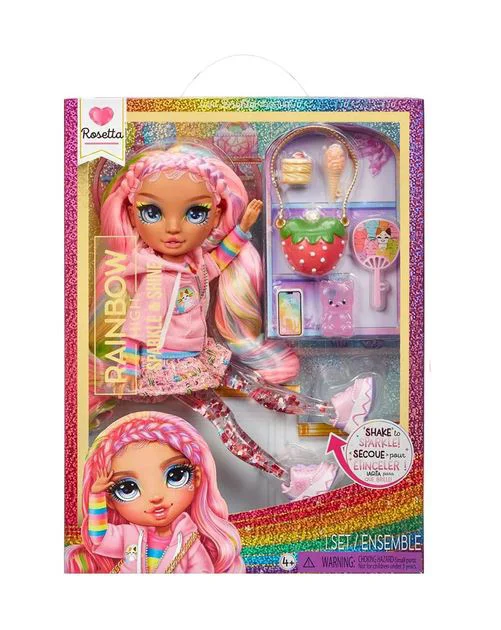 Papusa Rosetta Rainbow High, seria Sparkle & Shine foto