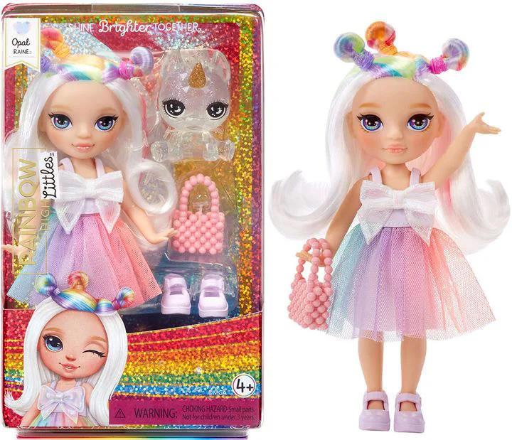 Papusa Opal Raine Rainbow High, seria Littles foto