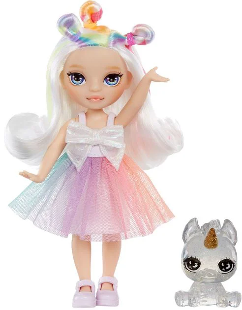 Papusa Opal Raine Rainbow High, seria Littles foto