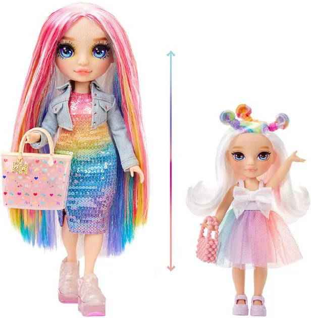 Papusa Opal Raine Rainbow High, seria Littles foto