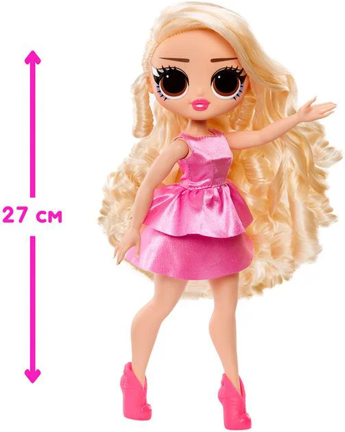 Papusa L.O.L. Surprise!, seria OPP O.M.G - Pink Chick foto