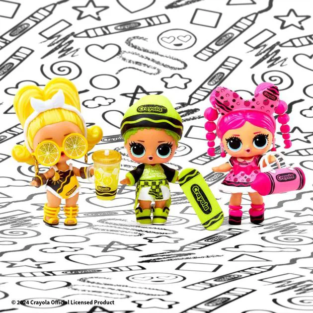 Papusa L.O.L. SURPRISE! Loves Crayola foto