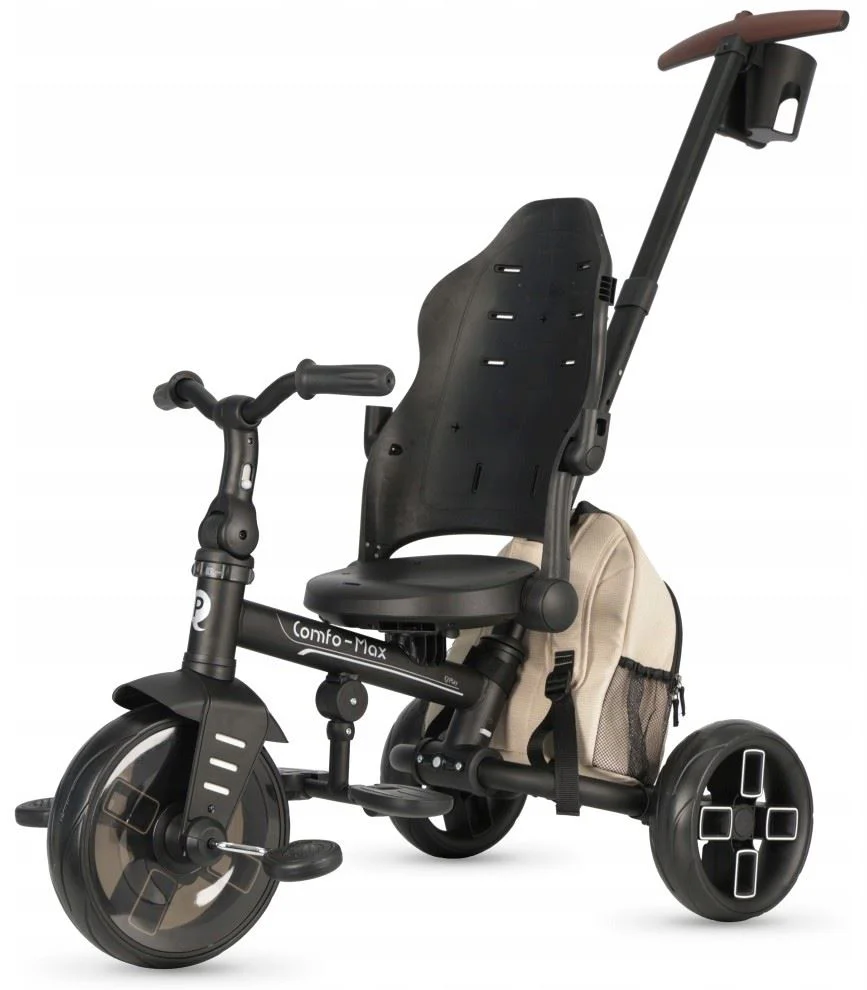 Tricicleta Qplay Comfo Max Beige foto