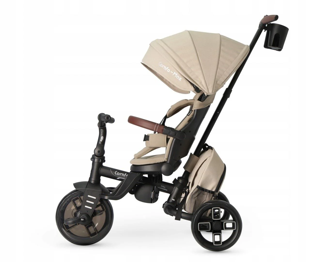 Tricicleta Qplay Comfo Max Beige foto