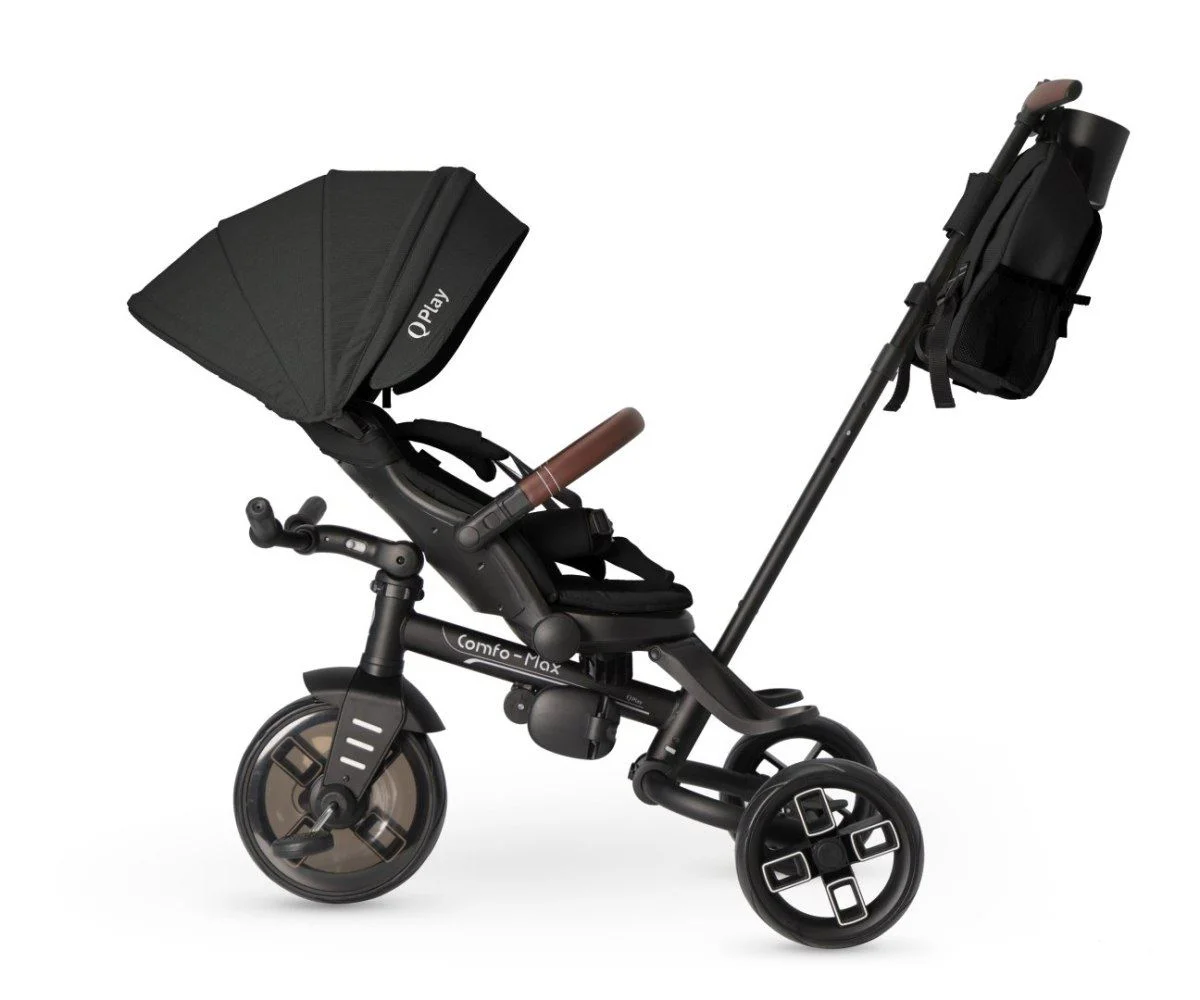 Tricicleta Qplay Comfo Max Black foto