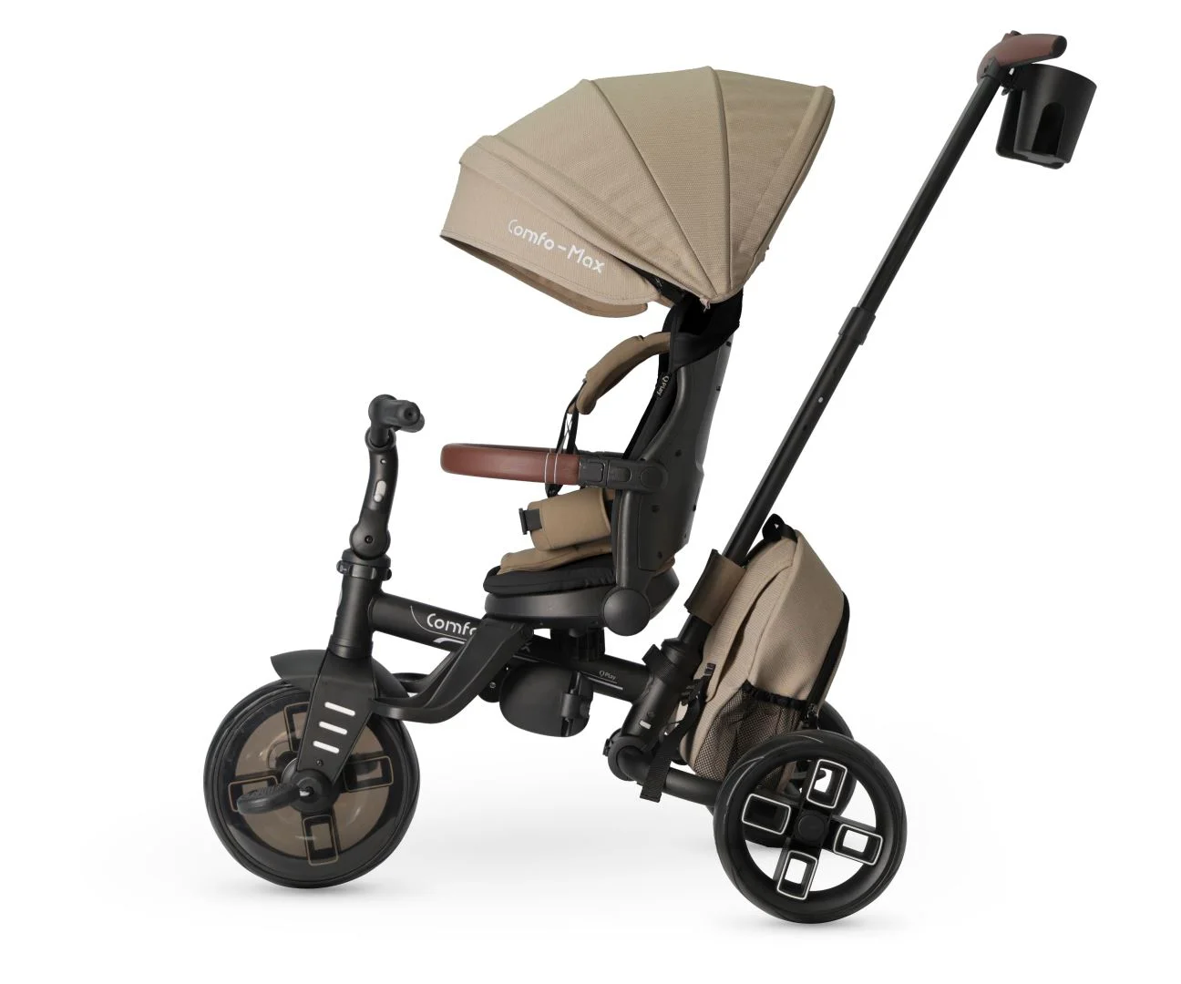 Tricicleta Qplay Comfo Max Coffee foto
