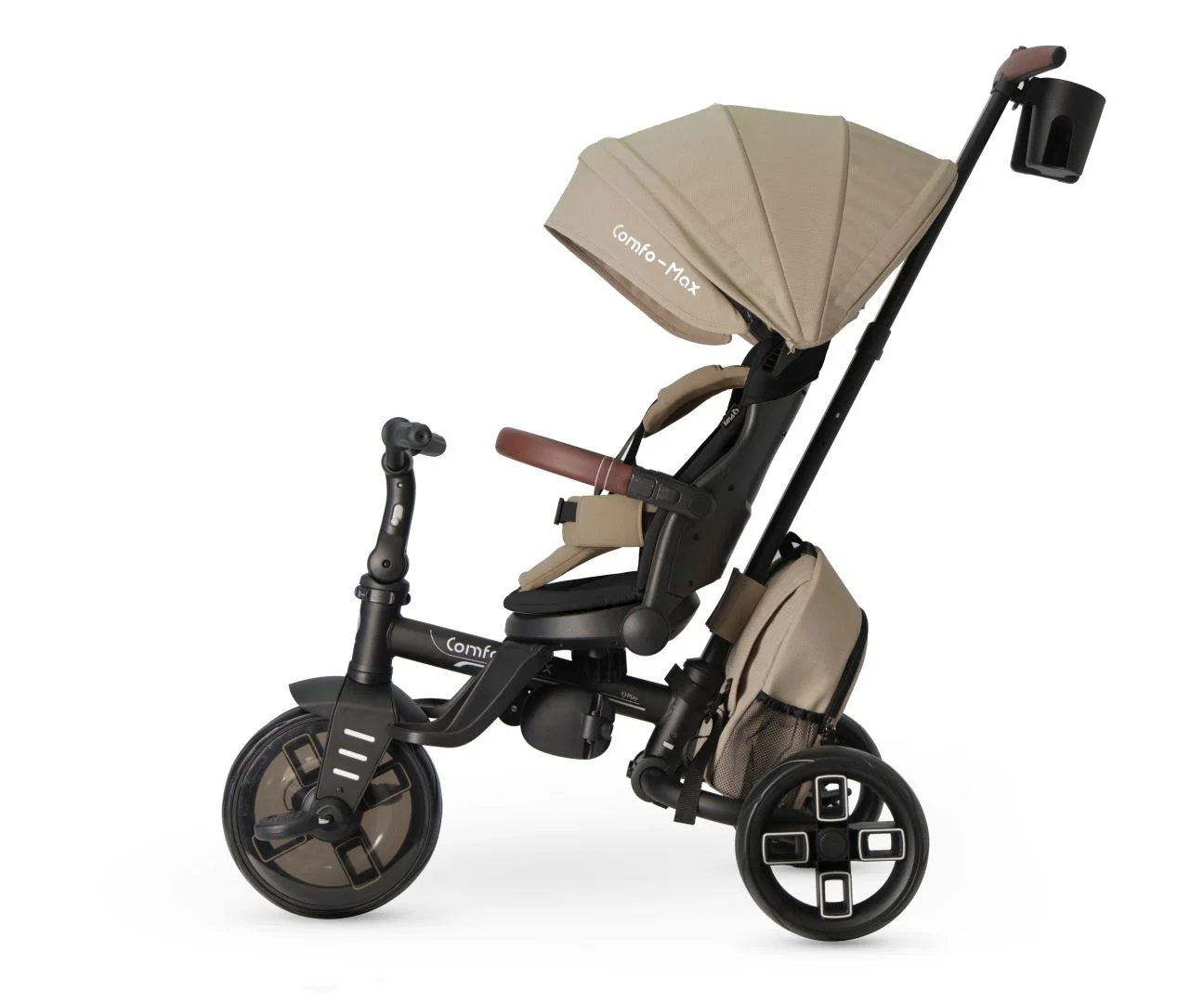 Tricicleta Qplay Comfo Max Coffee foto