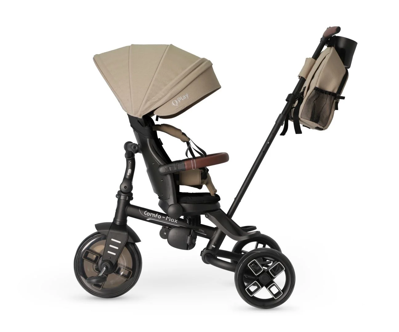 Tricicleta Qplay Comfo Max Coffee foto