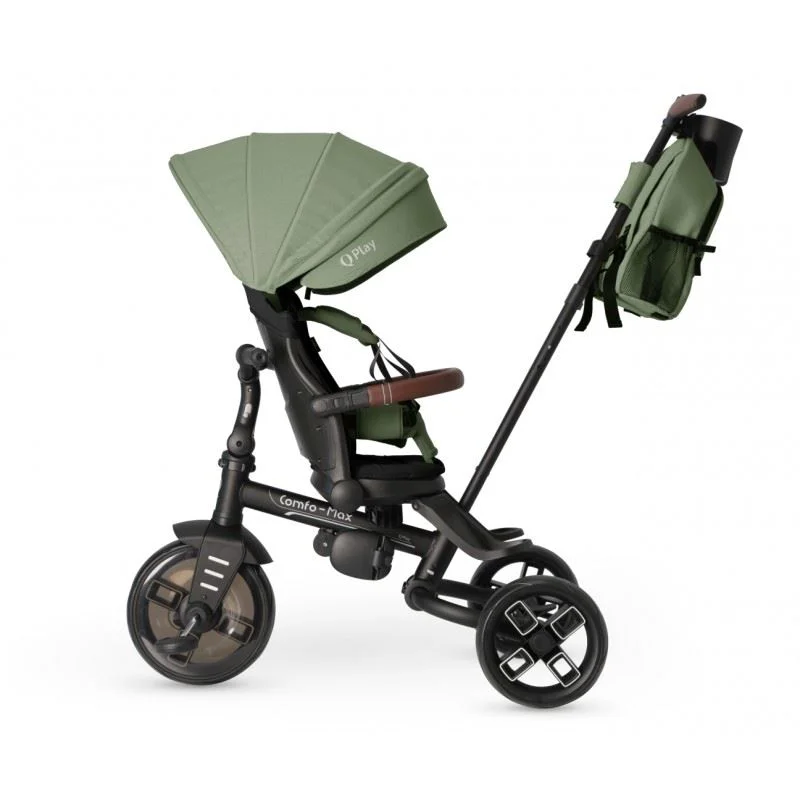 Трёхколёсный велосипед Qplay Comfo Max Olive Green foto