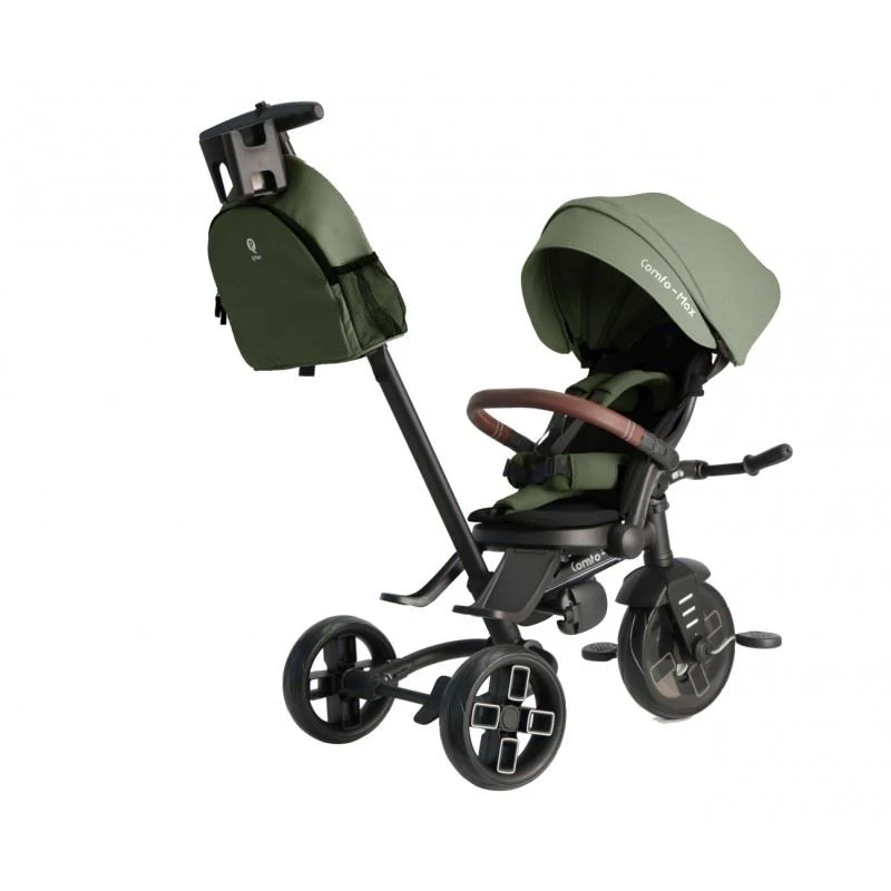Трёхколёсный велосипед Qplay Comfo Max Olive Green foto