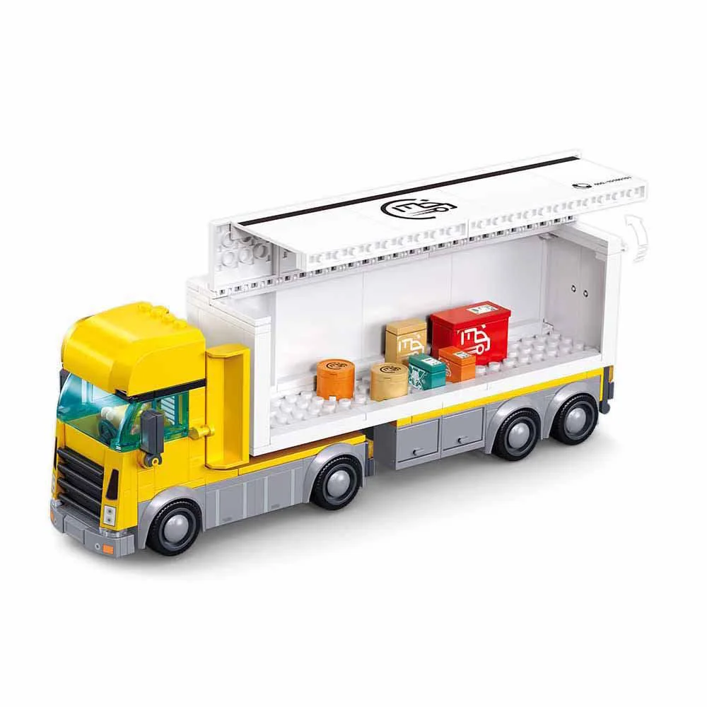 Constructor Sluban Camion de livrare, 269 el. foto