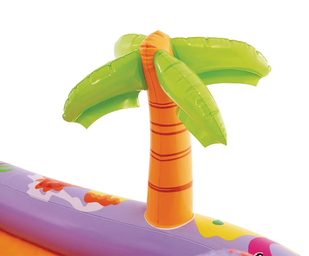 Надувной игровой центр Intex Dino Park, 201x157x69 см foto