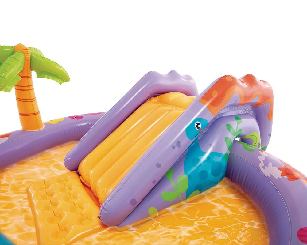Надувной игровой центр Intex Dino Park, 201x157x69 см foto
