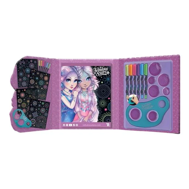Set de creatie Nebulous Stars Swirly Star Book Set foto