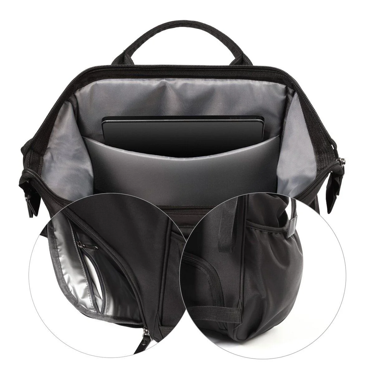Рюкзак для мам BabyOno Modern Style Черный foto
