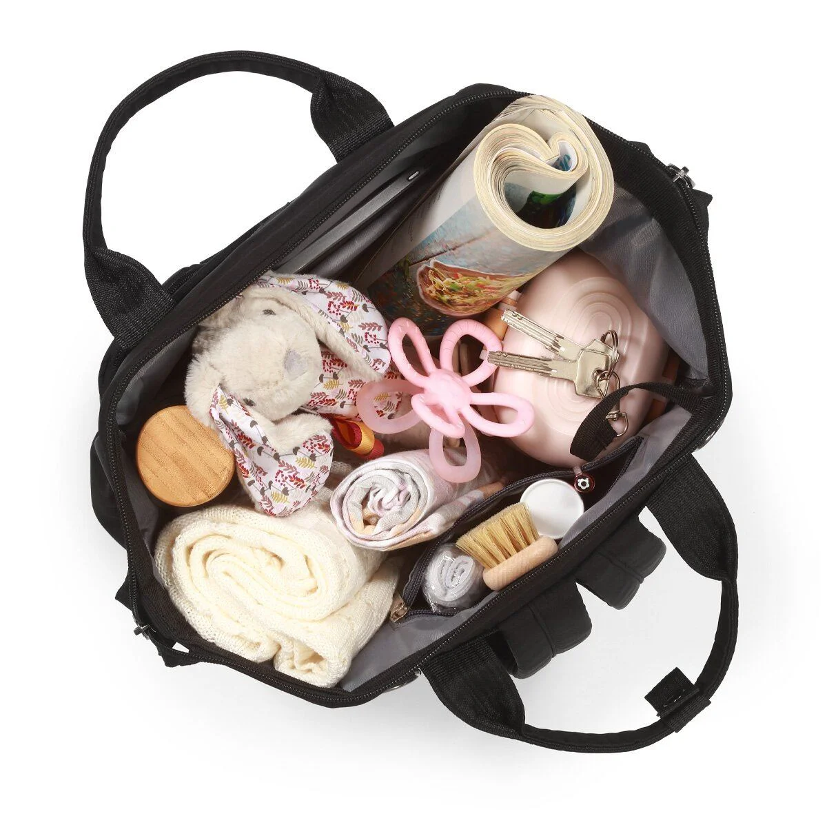 Рюкзак для мам BabyOno Modern Style Черный foto