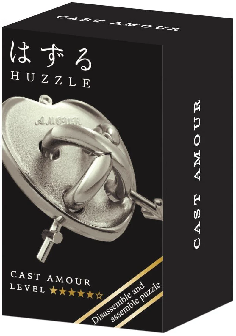 Мини-головоломка Eureka Mini Huzzle Amour – silver foto
