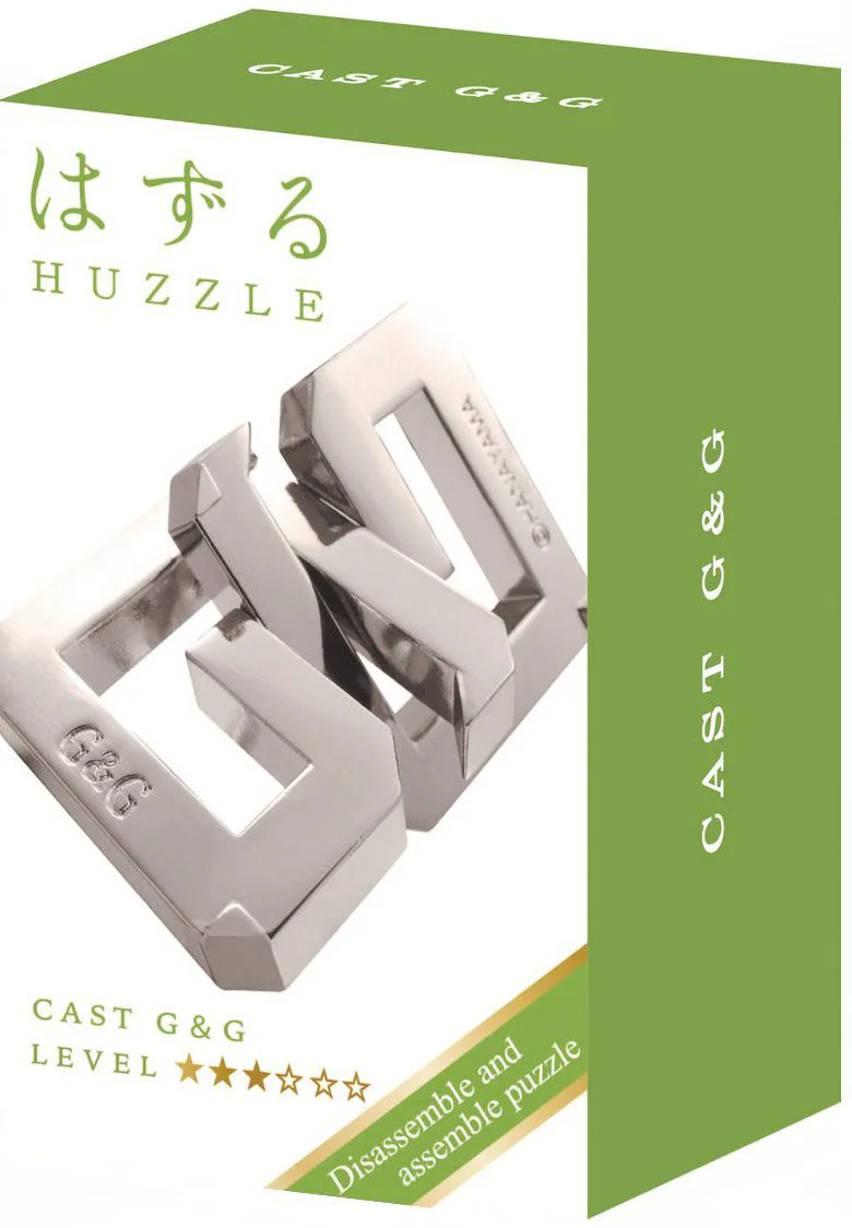 Mini puzzle mecanic Eureka Mini Huzzle G&G - silver foto
