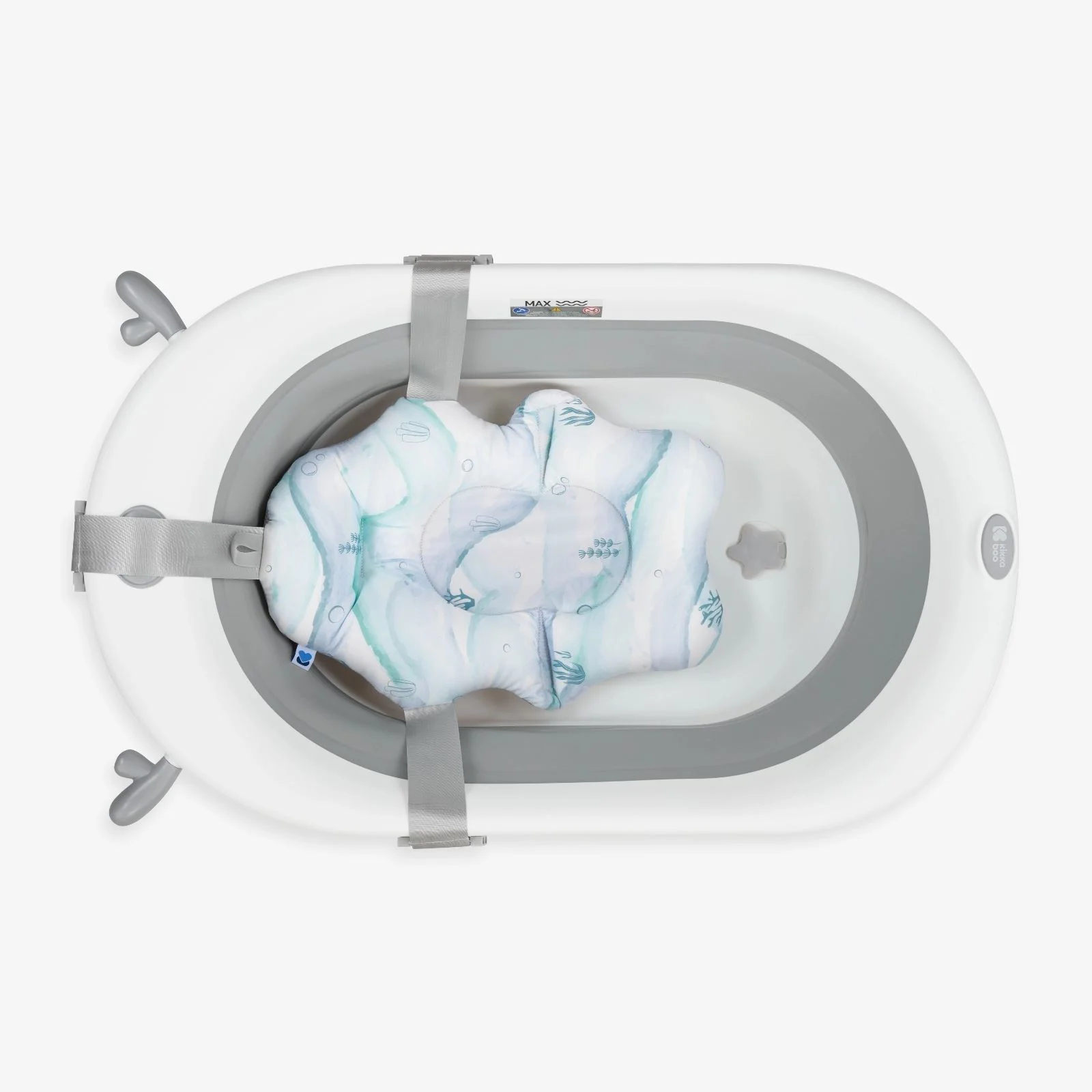 Гамак для ванночки KikkaBoo Soft Bath Nubo Coral Mint foto