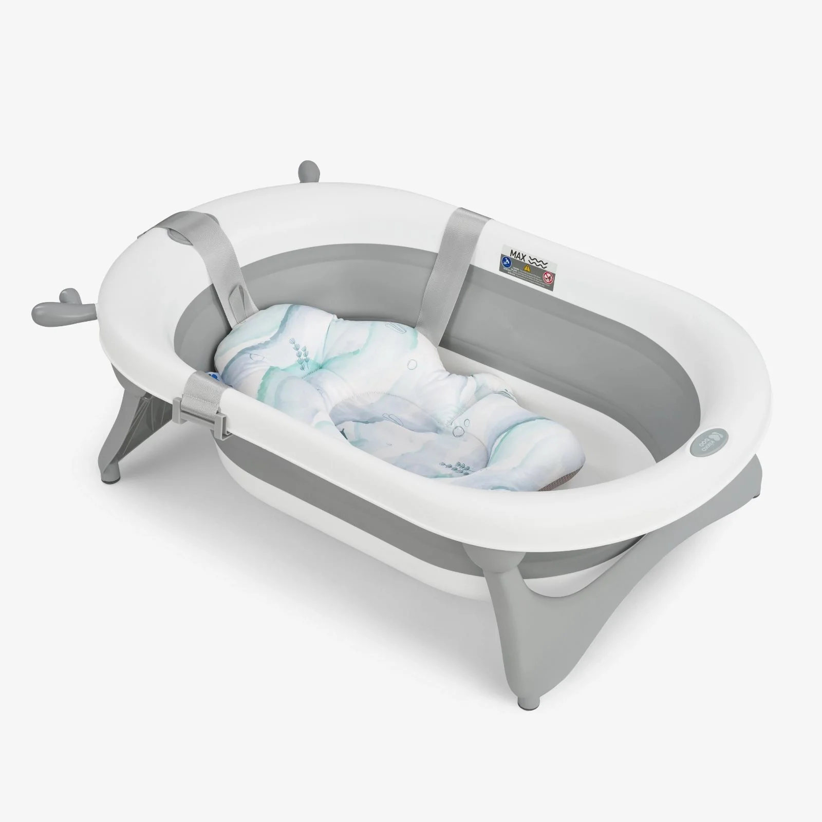 Гамак для ванночки KikkaBoo Soft Bath Nubo Coral Mint foto