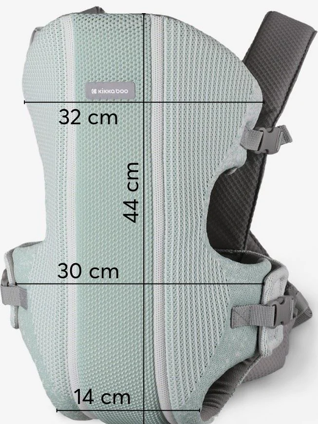 Слинг-рюкзак KikkaBoo Gwen Fly Knit Mint foto