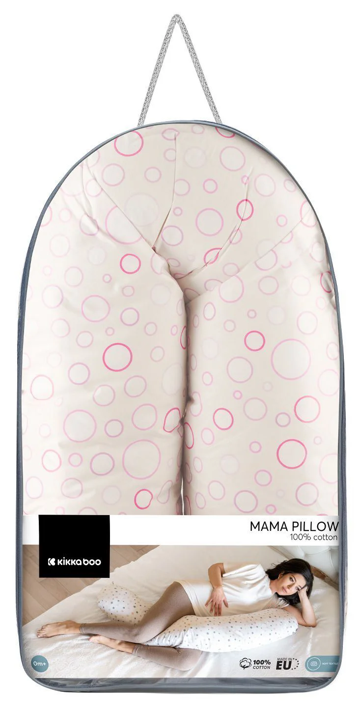 Perna pentru maternitate KikkaBoo Pink Circles foto