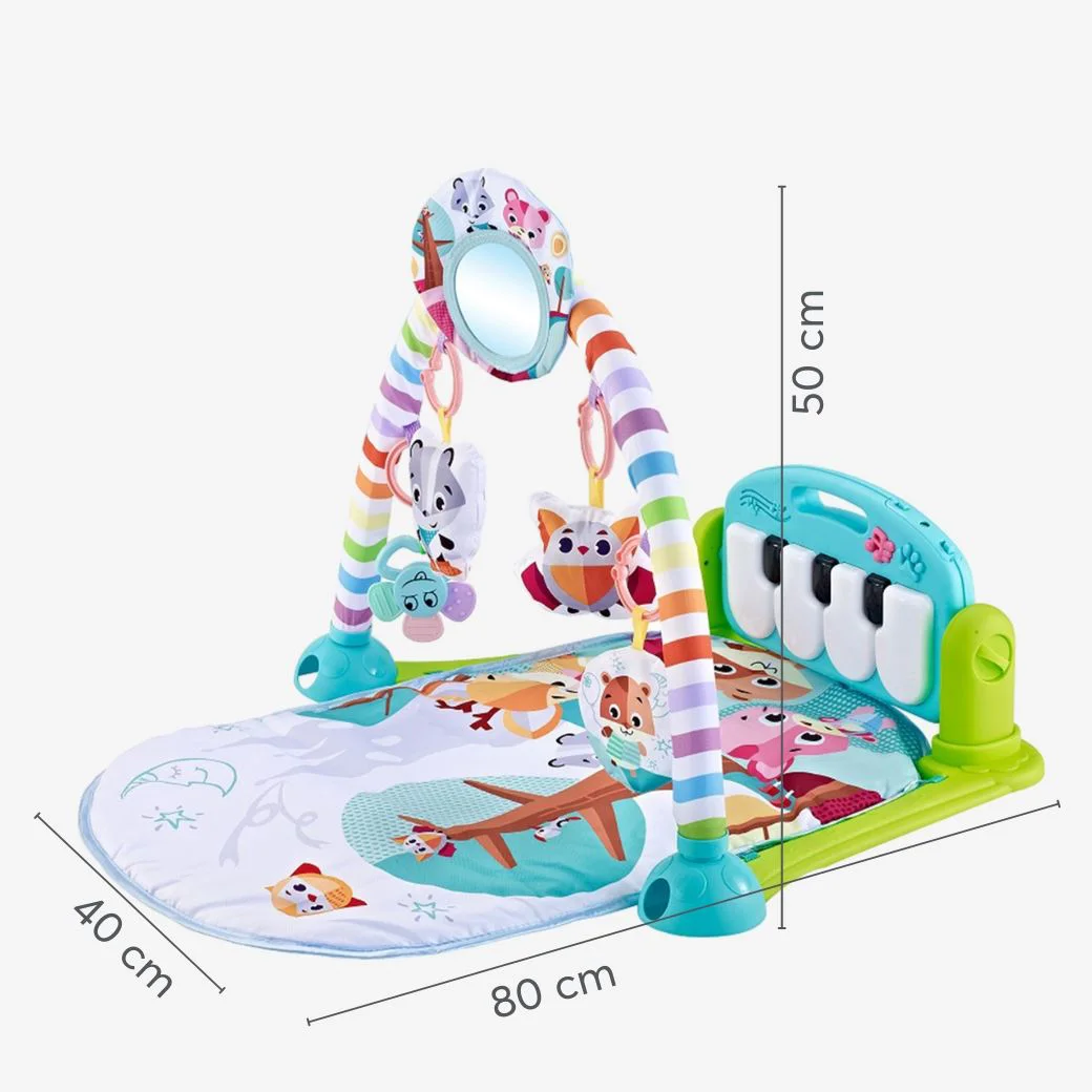 Игровой коврик KikkaBoo Piano Pink Forest foto