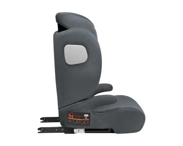Scaun auto cu isofix i-Size KikkaBoo i-Track Dark Grey, 100-150 cm foto