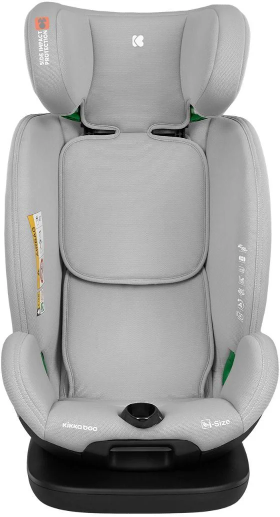 Автокресло KikkaBoo i-View Light Grey i-Size, 40-150 см foto