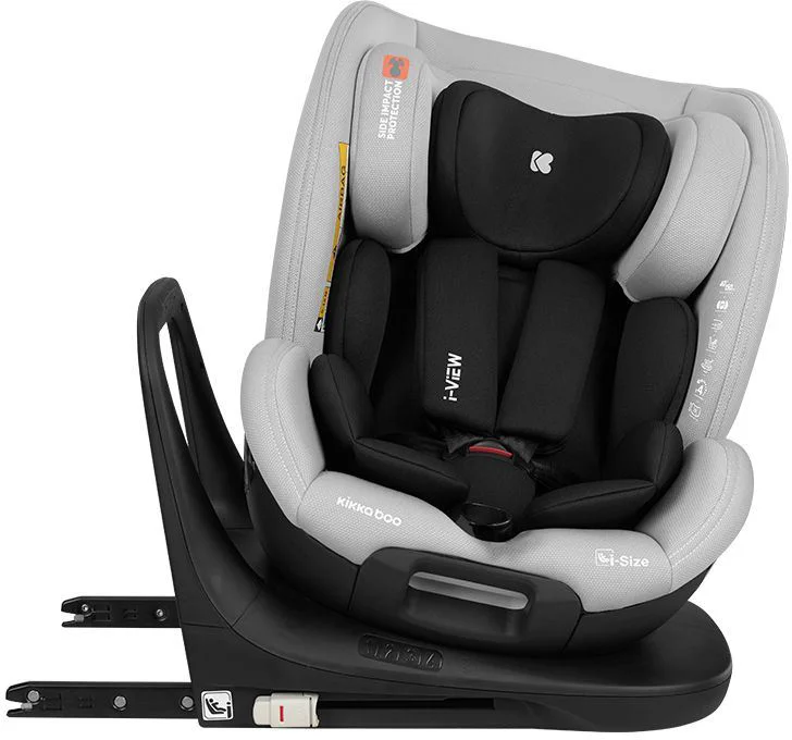 Автокресло KikkaBoo i-View Light Grey i-Size, 40-150 см foto