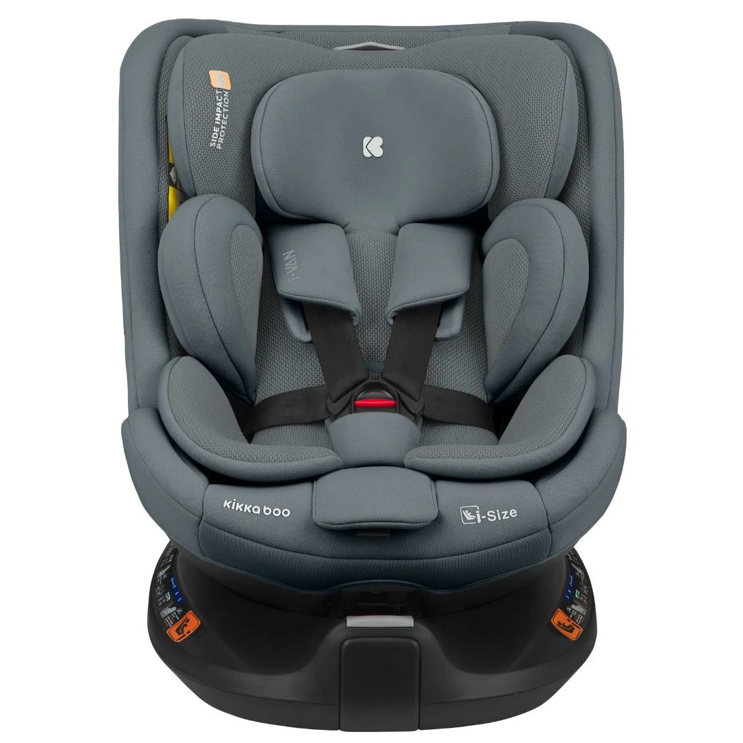 Автокресло KikkaBoo i-Van Black i-Size, 40-150 см foto