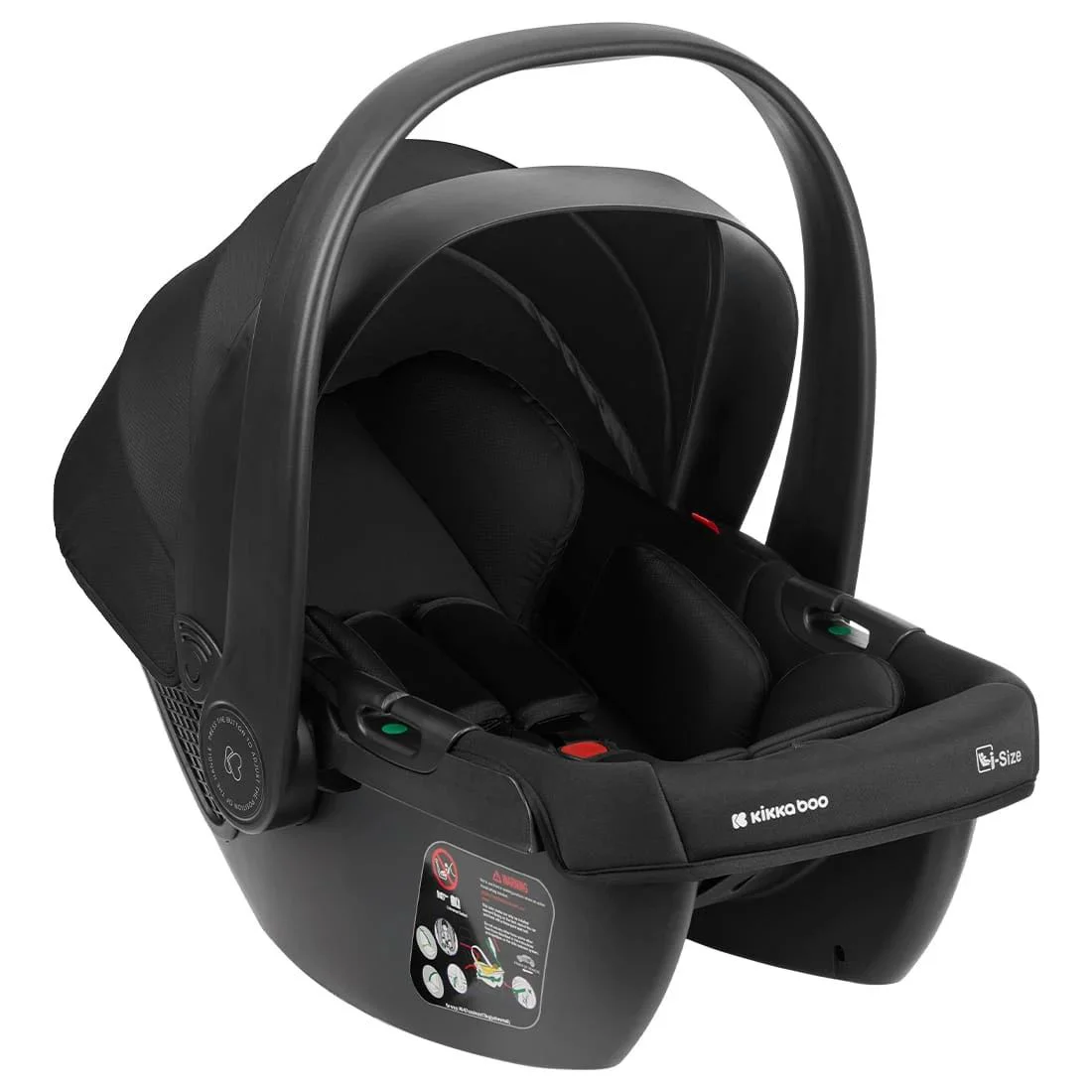 Carucior 3 in 1 KikkaBoo Modena Black foto
